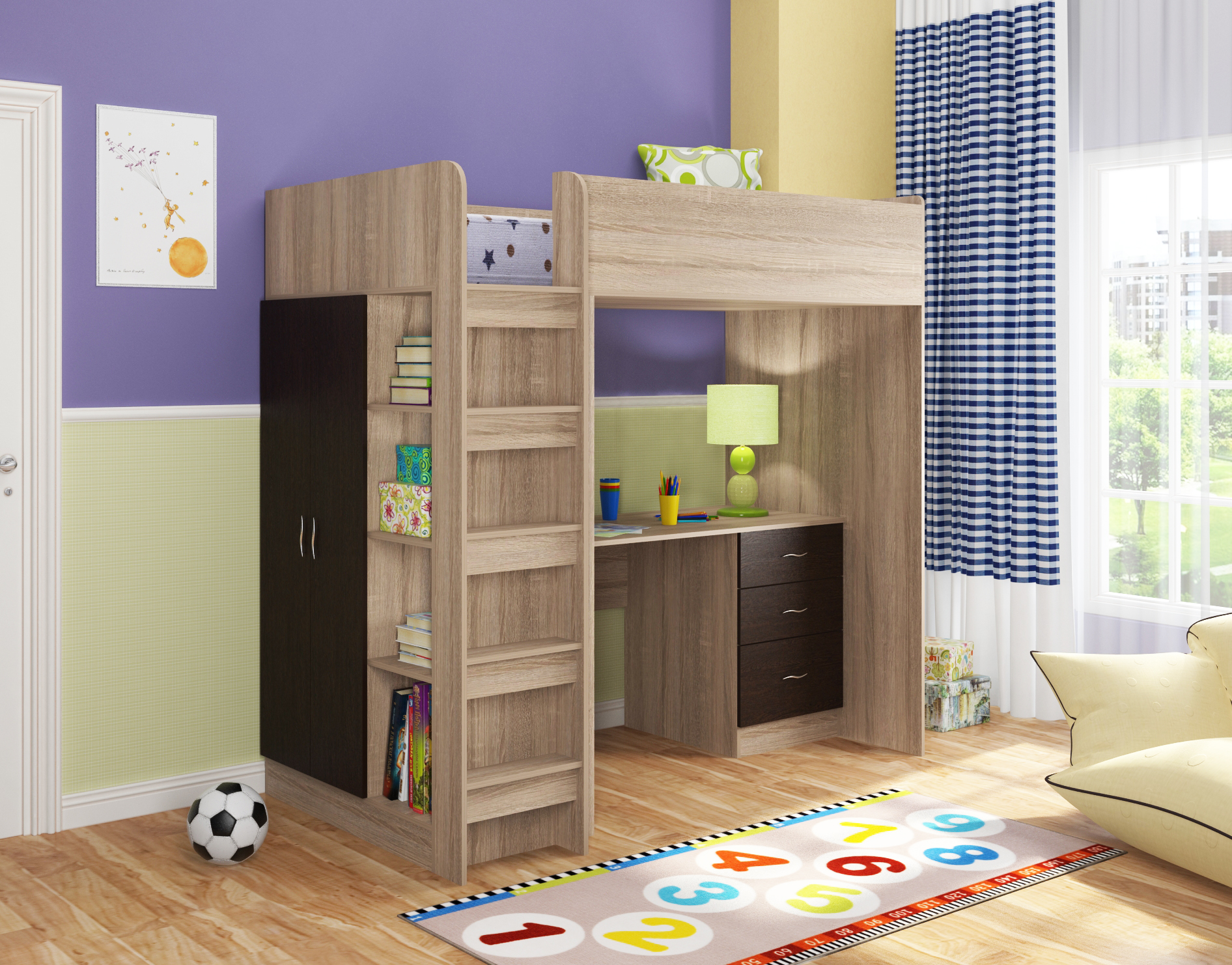 loft bed for children