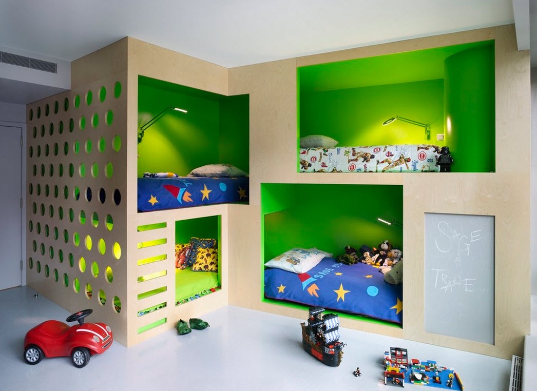 baby bunk bed design