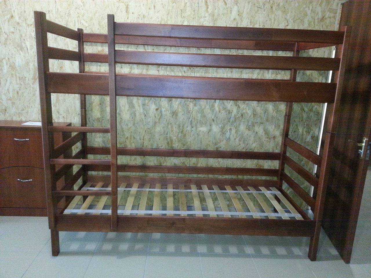 base of a children's bunk bed