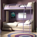 baby bunk bed purple