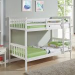 children's bunk bed light green