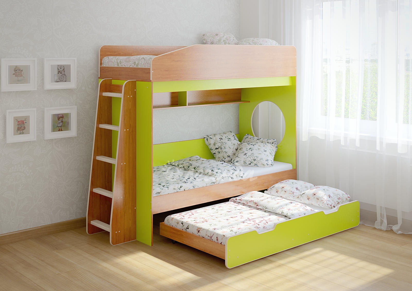 children's bed-transformer