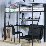 bunk bed ikea black