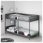 gray ikea bunk bed