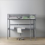 bunk bed ikea gray