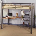 Ikea bunk bed with laptop