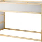 Lit Ikea en bois fin