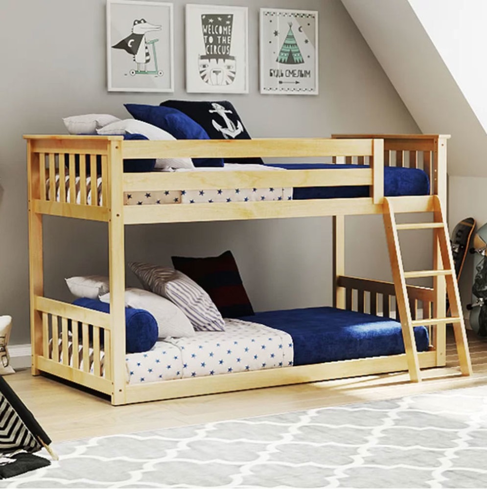 traditional bunk bed