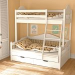 baby bunk bed white with sofa