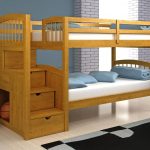 children's bunk bed yellow deroevo