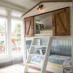 children's bunk bed with ladder