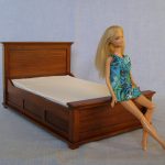 large bed for barbie