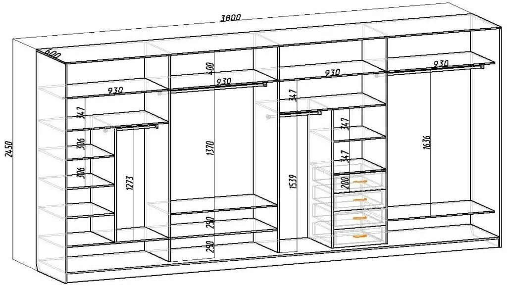 cabinet sketch