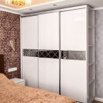 wardrobe with mirror