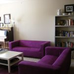 sofa purple take