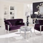 sofa purple classic