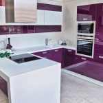 purple kitchen set square