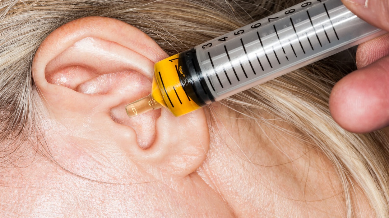 chlorhexidine ear instillation