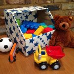 storage of children's toys photo decoration