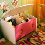 stockage de jouets pour enfants photo espèces