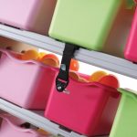 storage of children's toys in containers