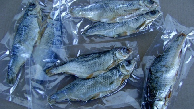 storage of dried fish at home