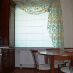 curtain in the kitchen