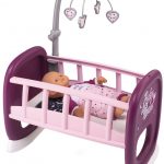 lilac doll bed