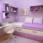 lilac color in the interior