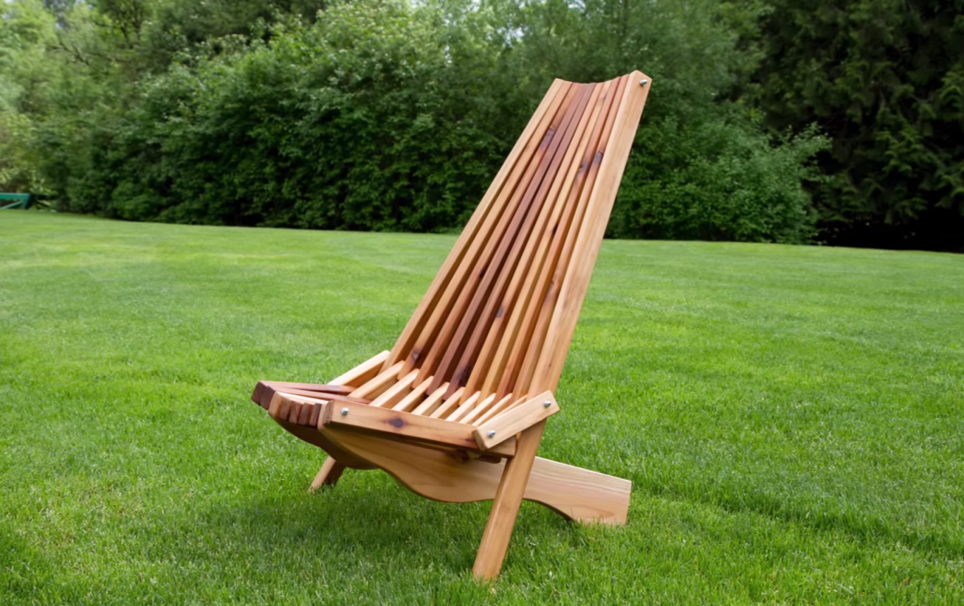 Chaise pliée