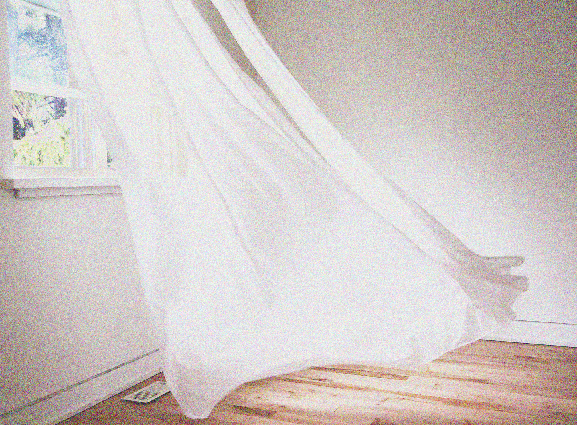 tulle white