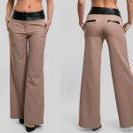 pantalon avec flèche femme