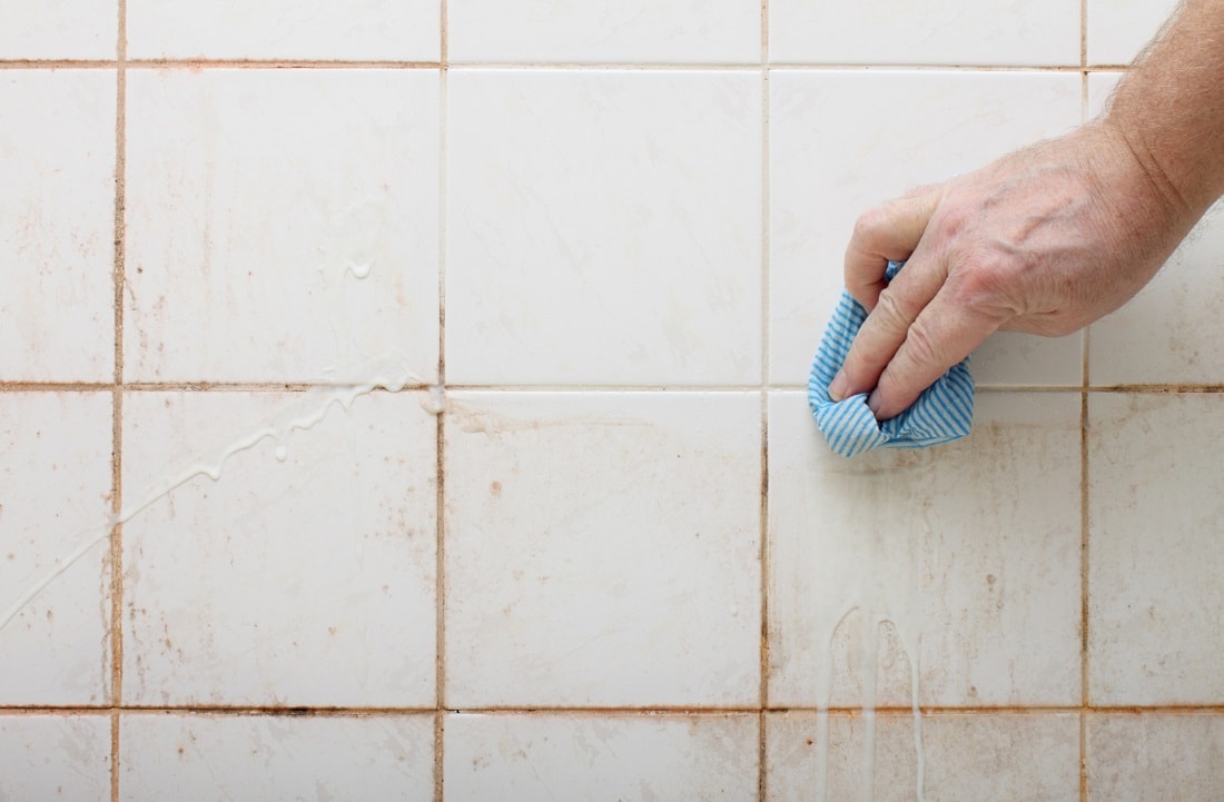 how to clean tiles