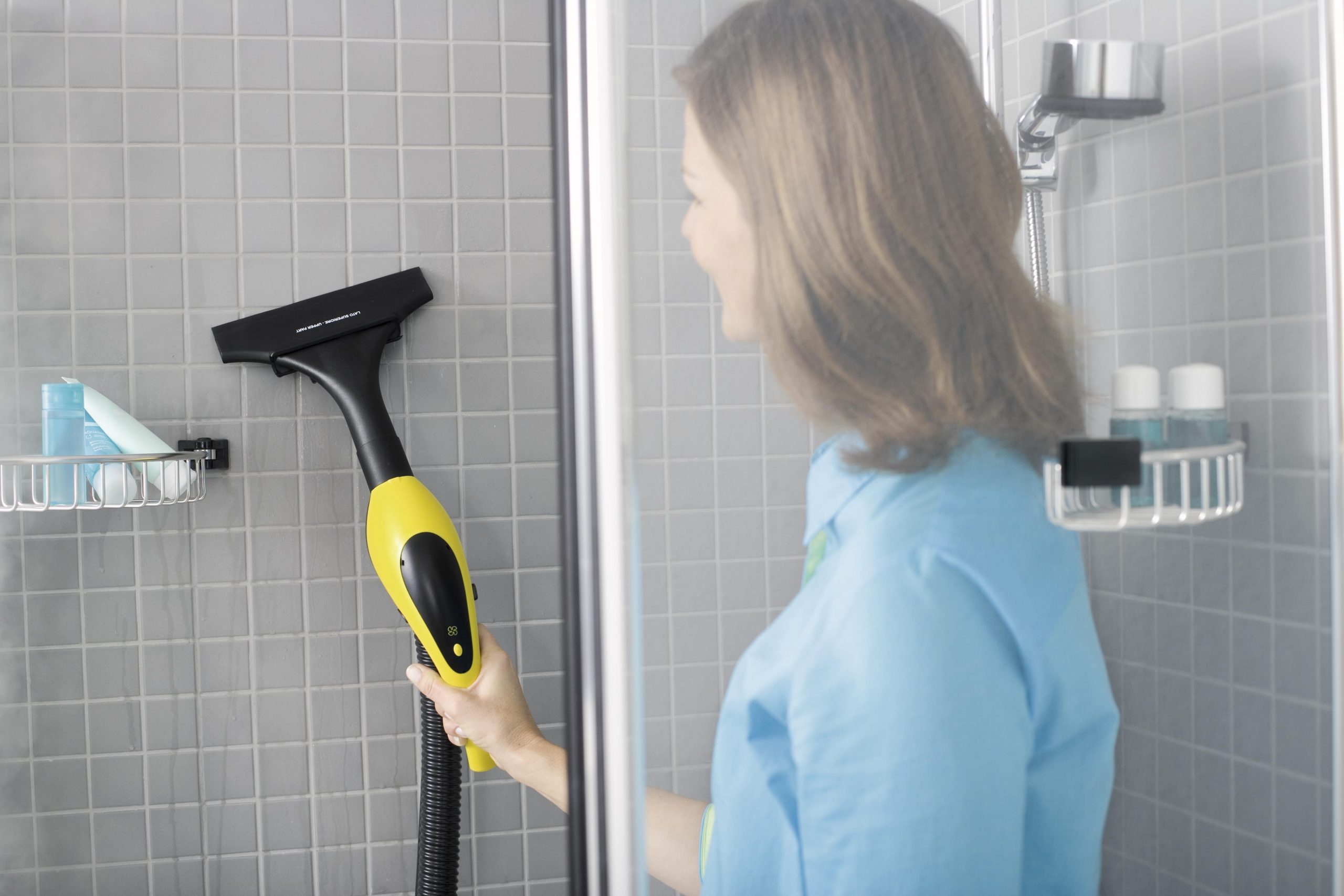 bathroom tile steamer