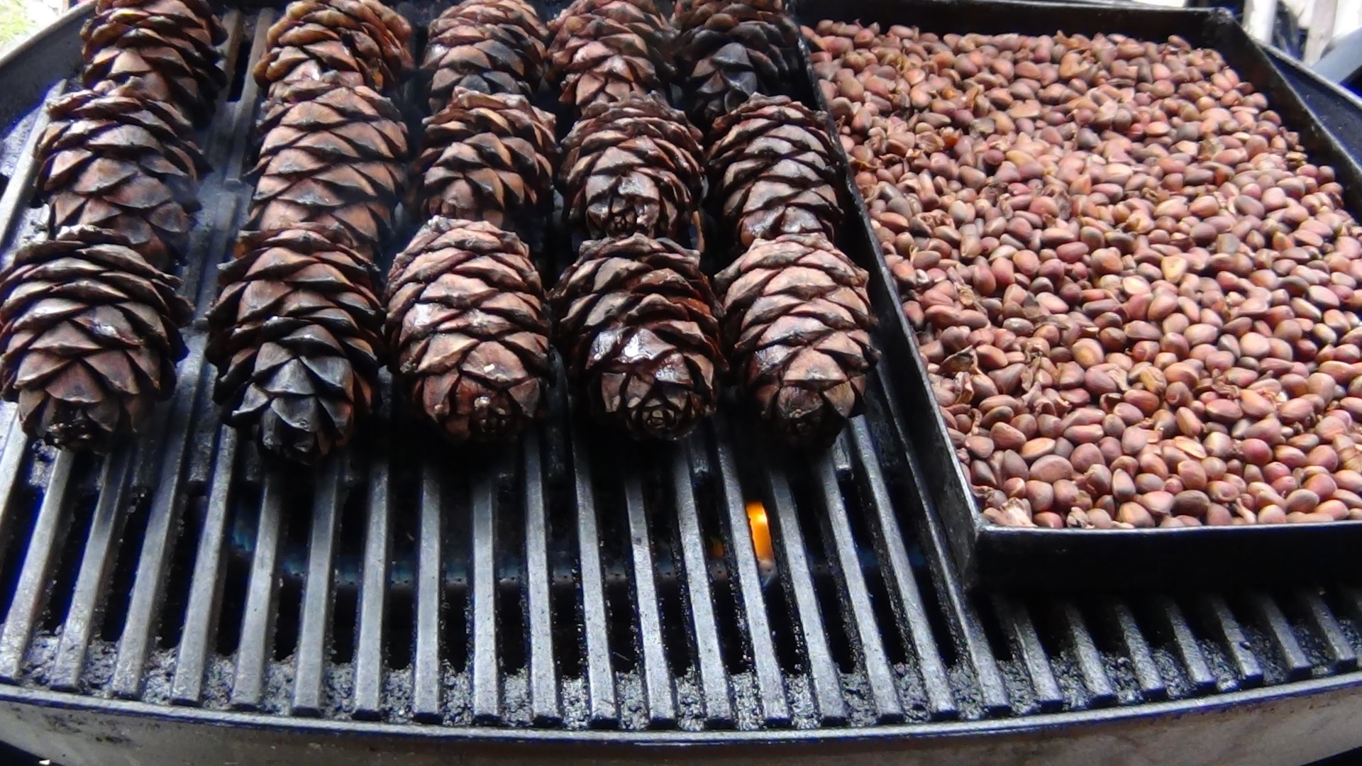 heating pine nuts in the oven