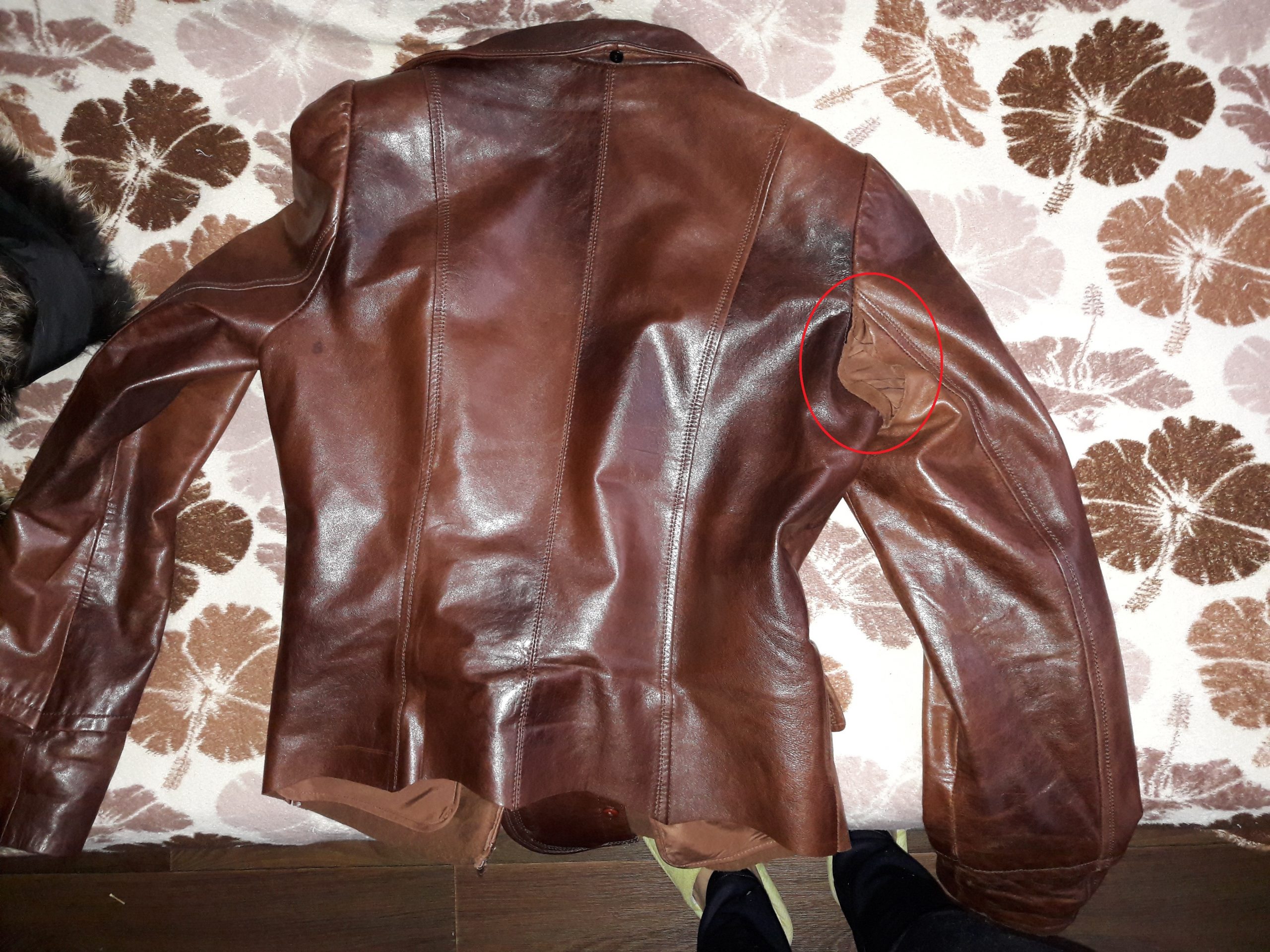 leather jacket care