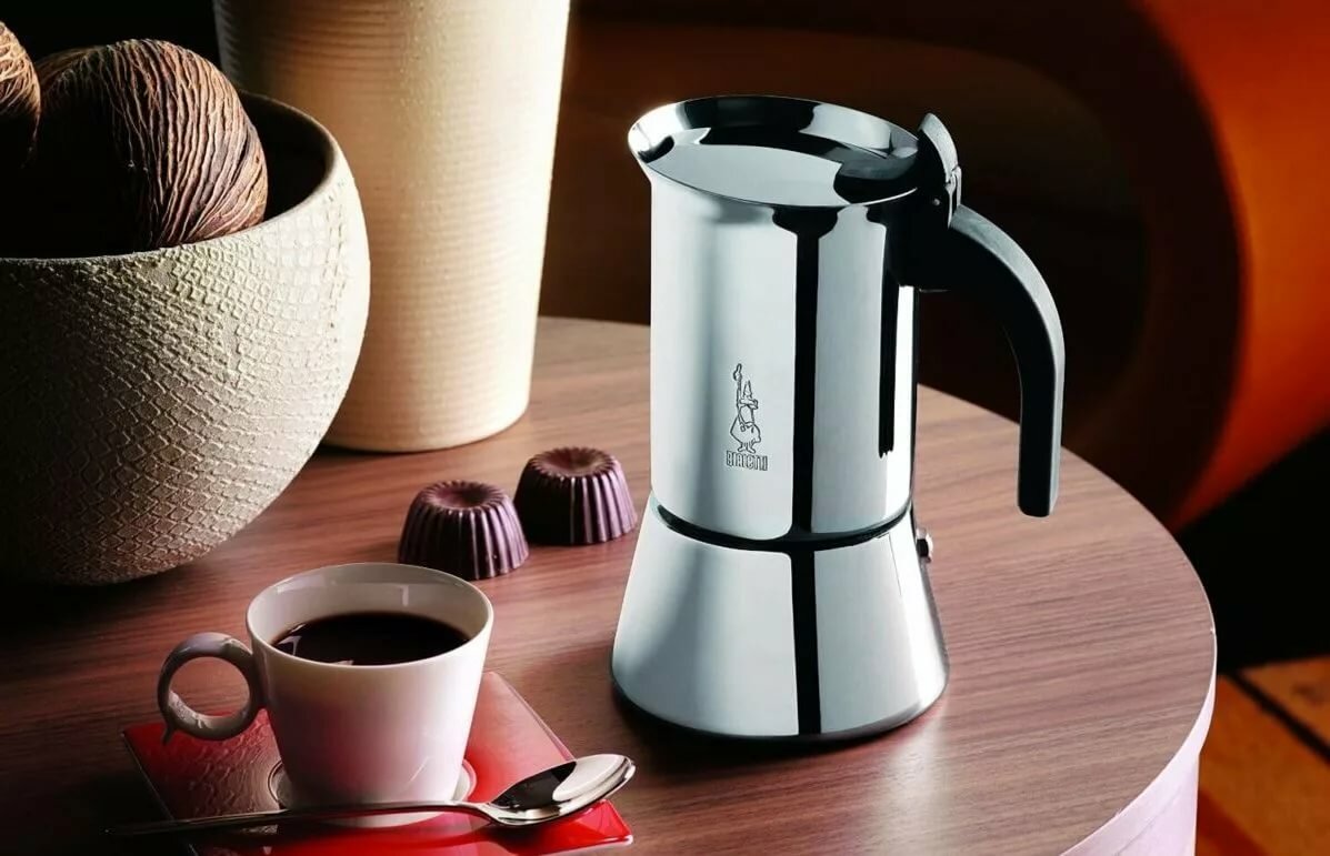 setting up a coffee maker