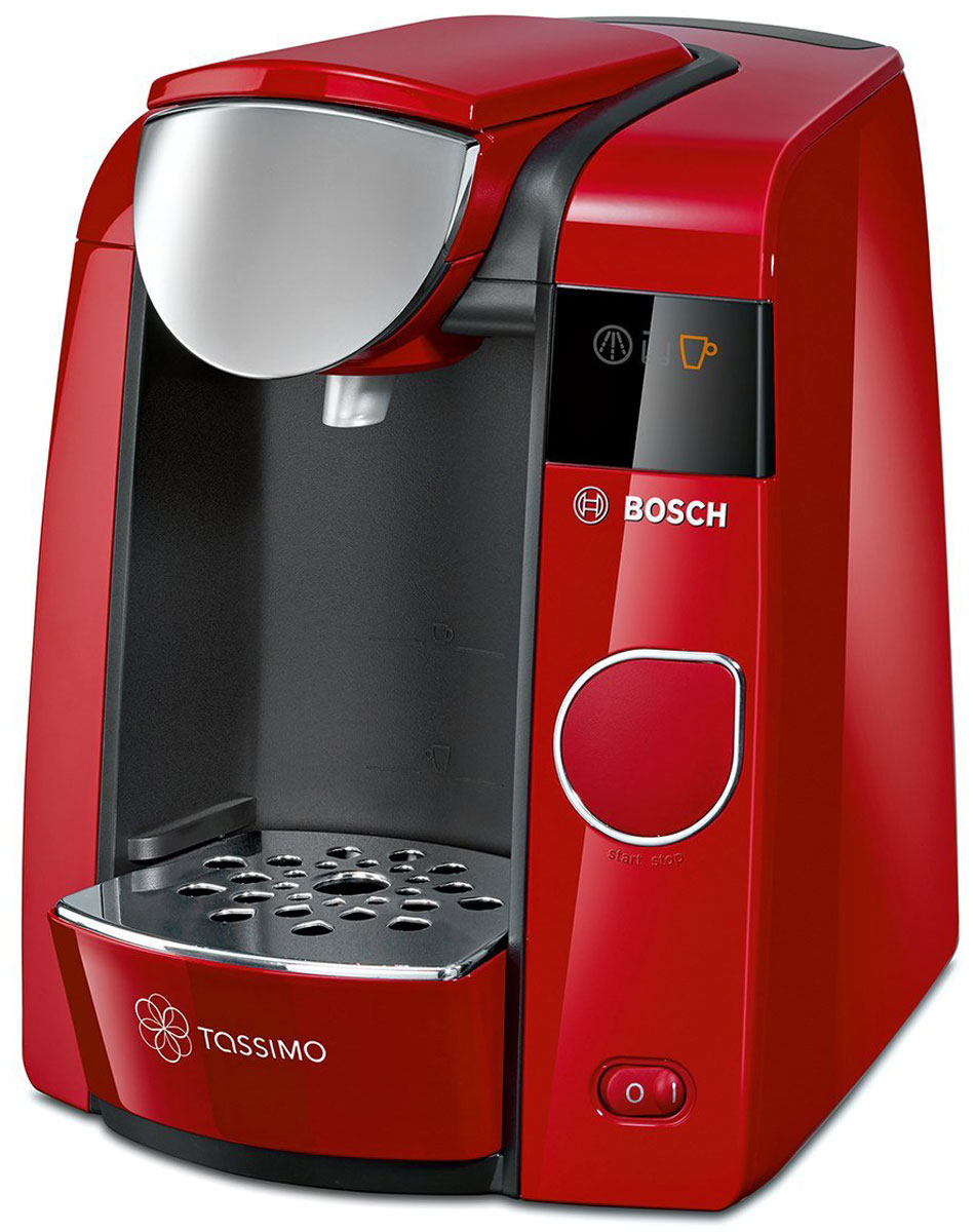 capsule coffee maker red