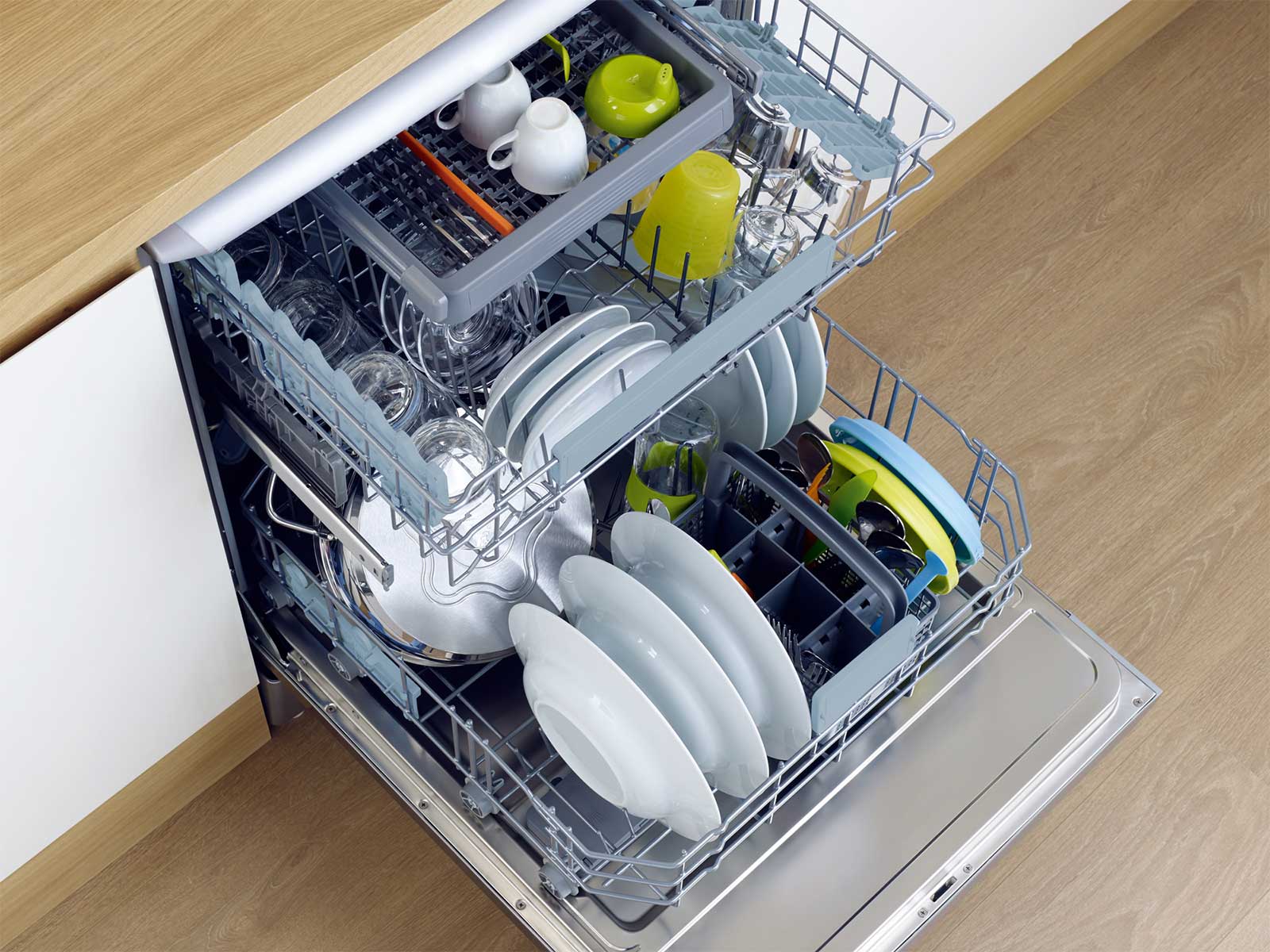 fragile items in the dishwasher