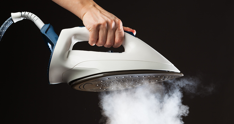 steam cleaning the pillow