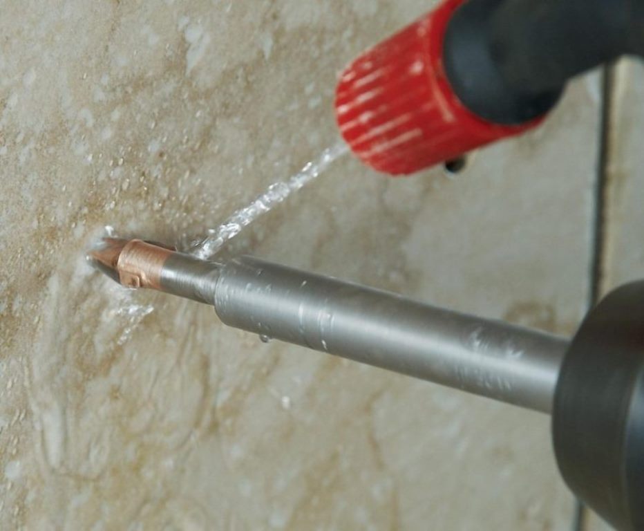 how to drill a tile without cracks