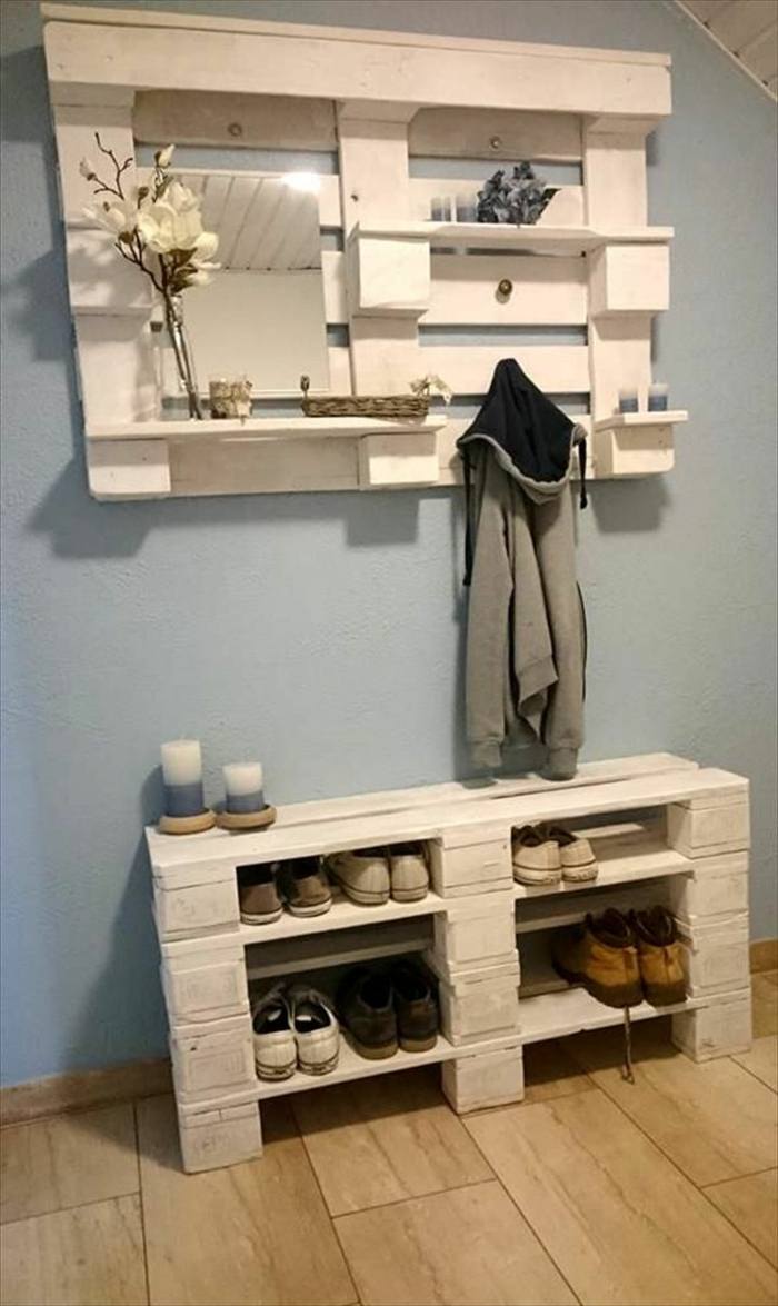 make a shoe rack