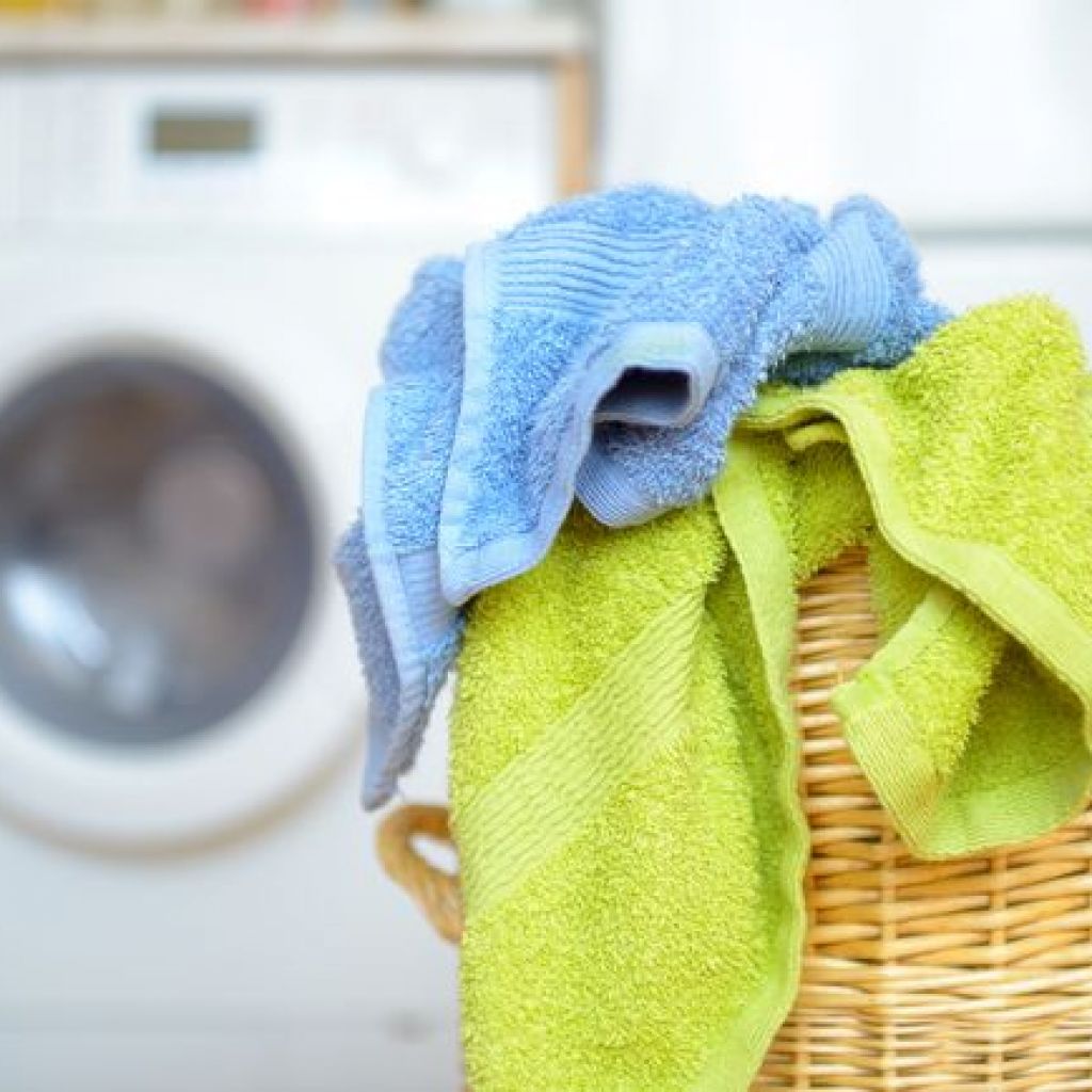 correct washing of towels