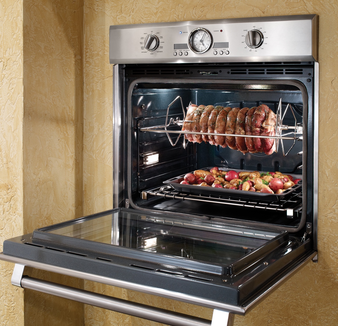 grill function in the oven