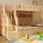 original design of a bed for two children