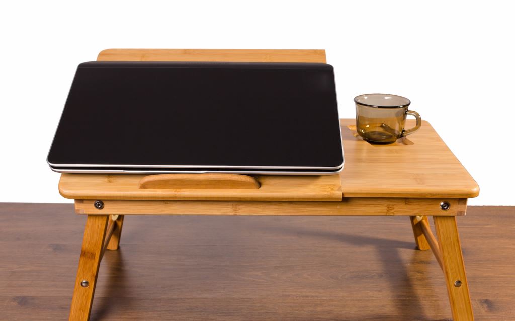 Laptop bed table