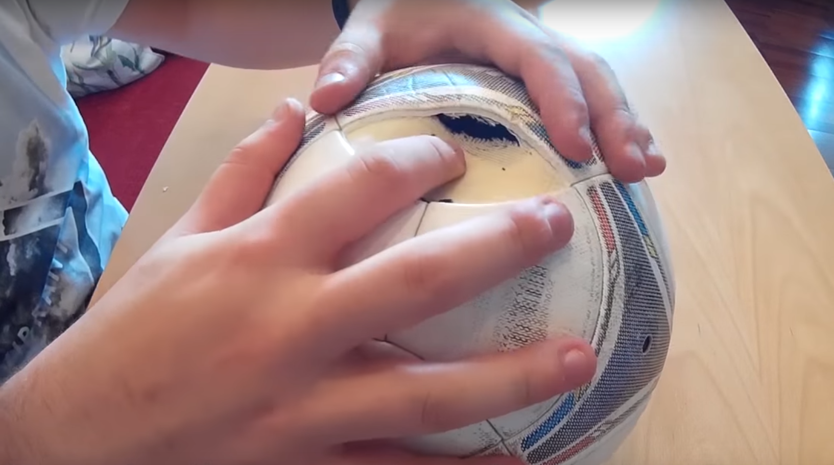 ways to glue the ball