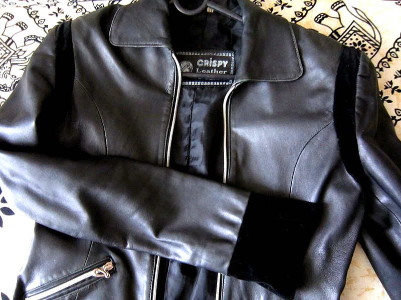 how to alter a leather jacket