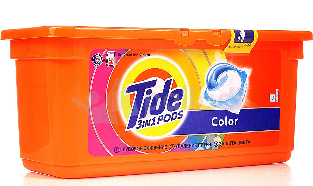 капсули за стърки Tide