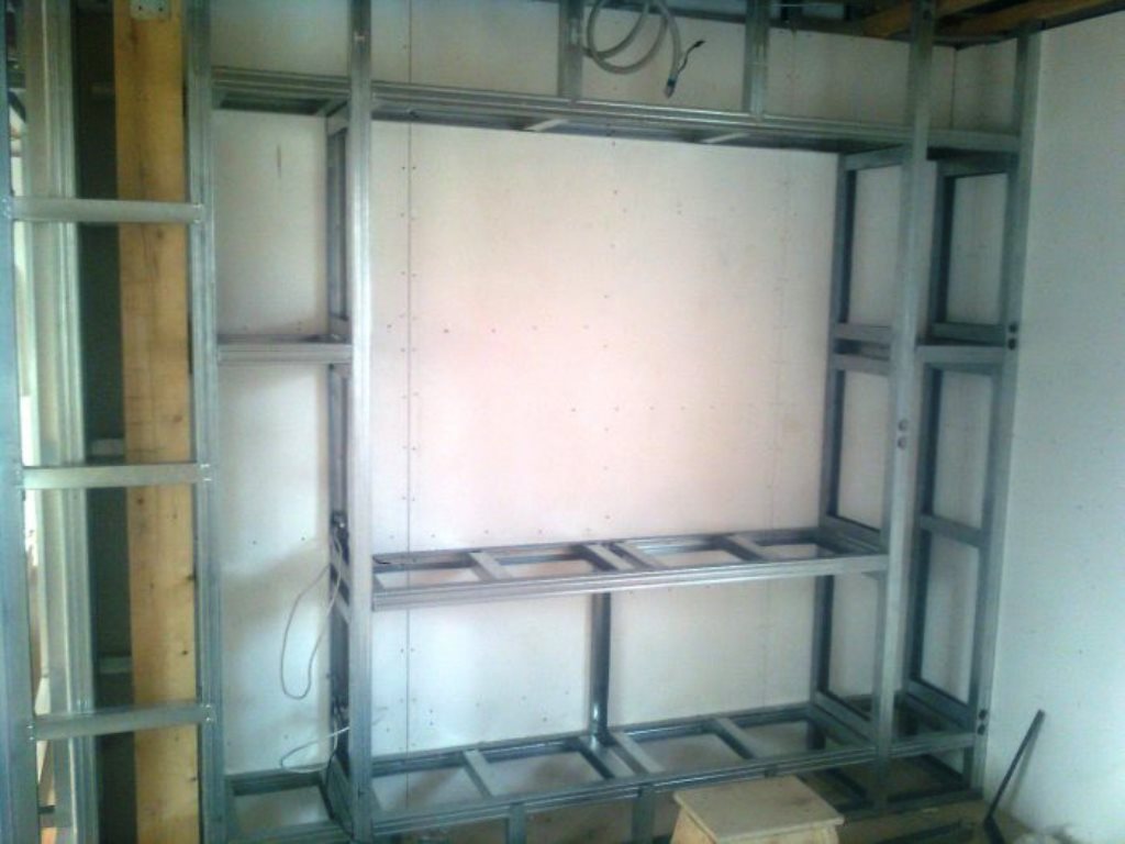 frame for shelves